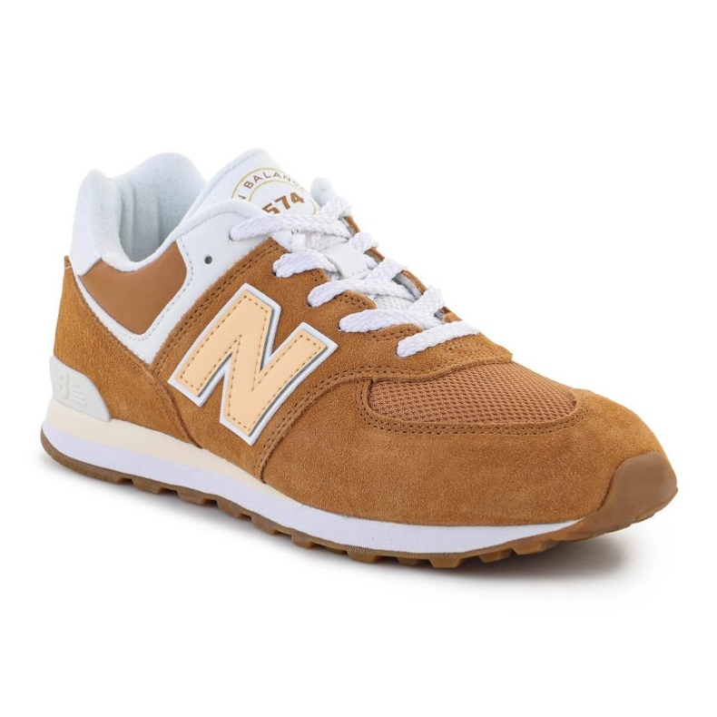 Pantofi New Balance Jr GC574CC1 maro 1