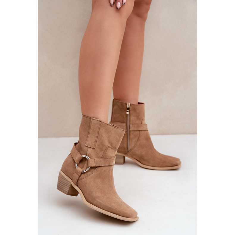 Ghete Neizolate dama Zazoo 3444/2 bej 1