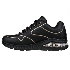 Pantofi Skechers Uno 2 Golden Trim 155637-BKGD negru 1