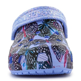 Slapi Crocs Classic Butterfly Clog 208297-5Q7 albastru 2