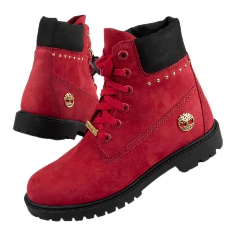 Pantofi de trekking Timberland TB0A2MBU-F41 roșu 1