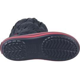 Cizme de zăpadă pentru femei Crocs Puff Cizme de iarnă 14613-485 Navy Blue albastru 2