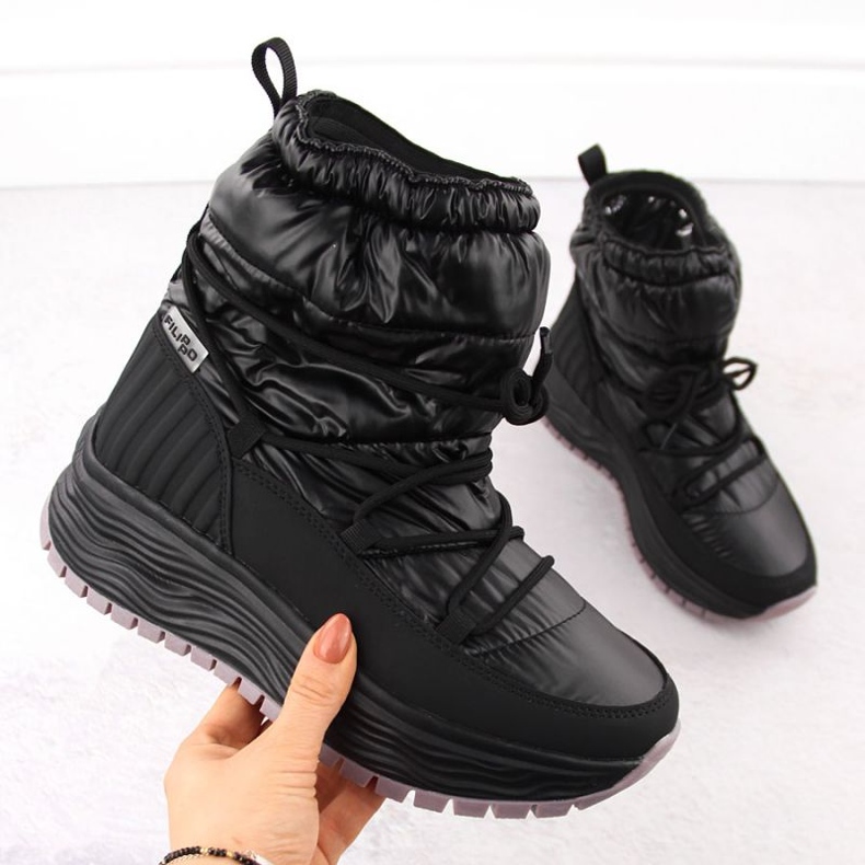 Cizme de zăpadă damă Filippo DBT6647, negre negru 1