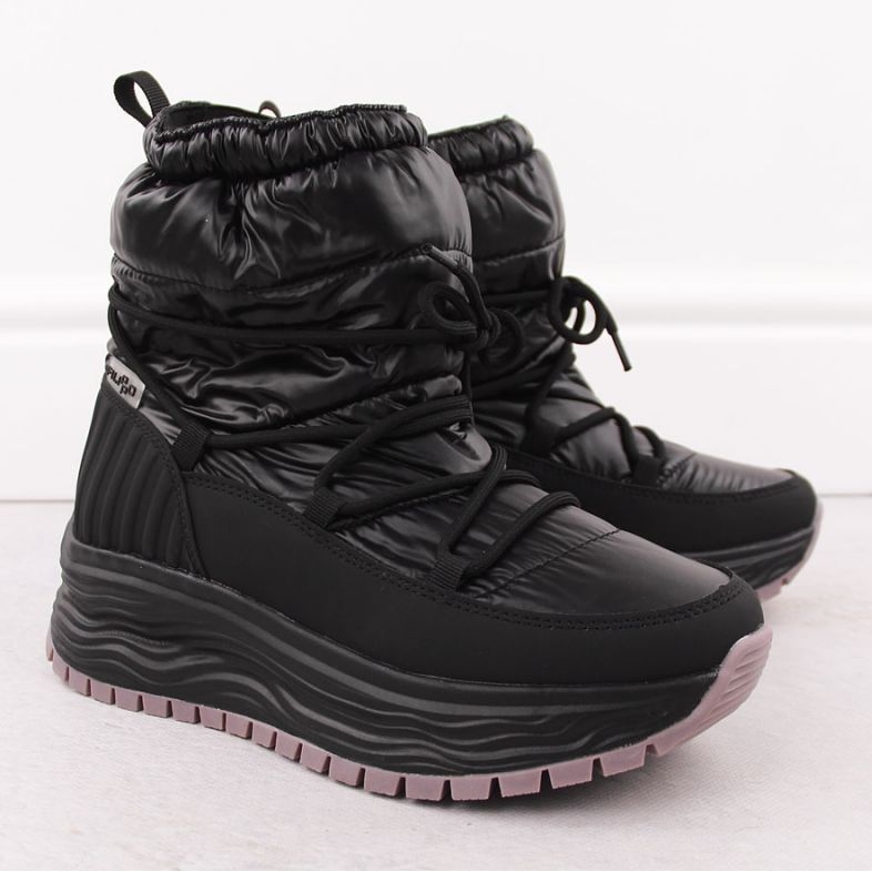 Cizme de zăpadă damă Filippo DBT6647, negre negru 2