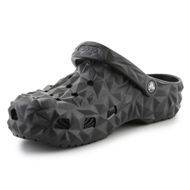 CROCS Classic Geometric CLOG 209563-001 FLIP-FLOPS negru 1