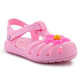 Sandale Crocs Isabela Charm 208445-6S0 roz 1 Sandale Crocs Isabela Charm 208445-6S0 roz 1