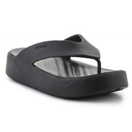 Slapi Crocs Getaway Platform Flip Black 209410-001 negru 2