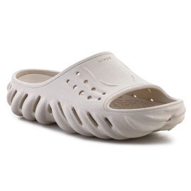 Slapi Crocs Echo Slide Elephant 208170-160 bej 2