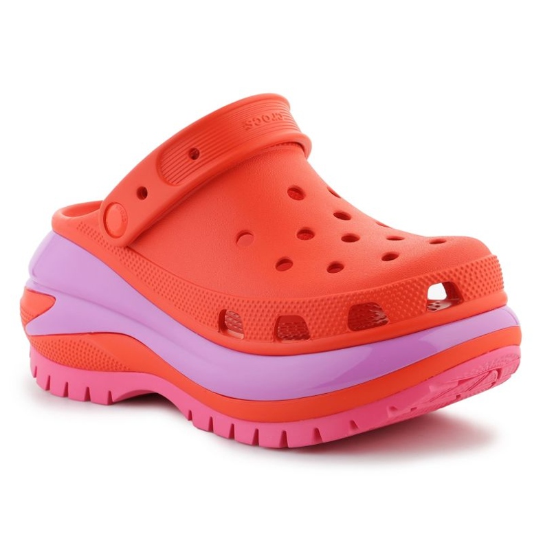 Slapi Crocs Mega Crush Clog 207988-84J portocale 2