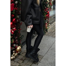 Cizme de zapada cu platforma vegana impermeabila D.Franklin DFSH370004 Negru 2 Cizme de zapada cu platforma vegana impermeabila D.Franklin DFSH370004 Negru 2