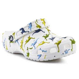 Crocs Classic Character Print Clog 209695-9DH alb 1