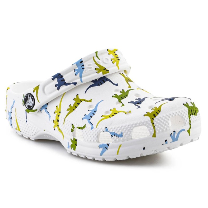 Crocs Classic Character Print Clog 209695-9DH alb 1