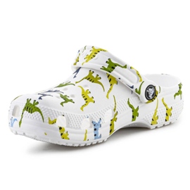 Crocs Classic Character Print Clog 209695-9DH alb 3