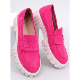 Seastar Mocasini cu platforma piersici roz 2