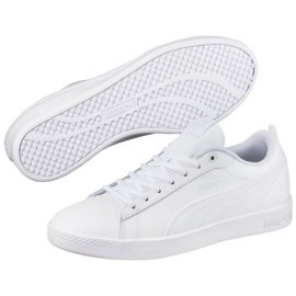 Pantofi Puma Smash Wns v2 L 365208 04 alb 6