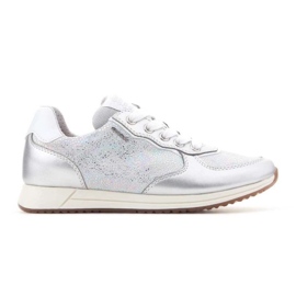 Pantofi Geox J Jensea GD J826FD 007NF C1355 argint 8