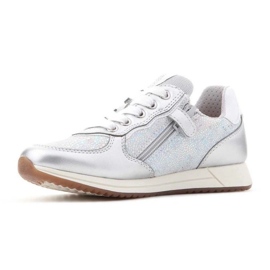 Pantofi Geox J Jensea GD J826FD 007NF C1355 argint 13