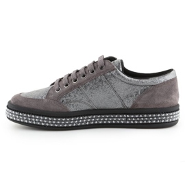 Pantofi Geox D Leelu'e W D94FFE-06P22-C1G9F gri 4
