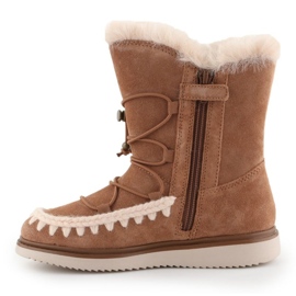 Pantofi Geox J Thymar GB Jr J944FB-00022-C6627 maro 4