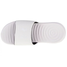 Flip flops Under Armour Ansa Fixed Slides 3023772-101 alb 6