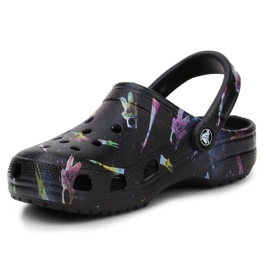 Slapi Crocs Classic Out Of This World II 206818-001 negru 3