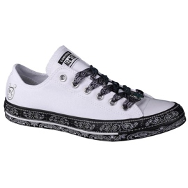 Pantofi Converse X Miley Cyrus Chuck Taylor All Star 162235C alb 4