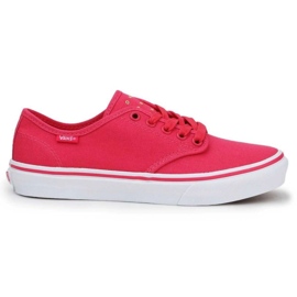Pantofi Vans Camden Stripe VN000ZSOR6O1 roșu 6