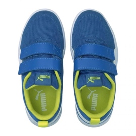 Pantofi Puma Courtflex v2 Mesh V 371758 07 albastru 4