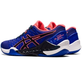 Pantofi de handbal Asics Blast Ff 2 1072A046 400 albastru albastru 4