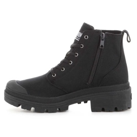 Pantofi Palladium Pallabase Twill W 96907-008-M negru 8