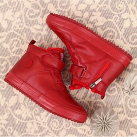 Pantofi izolați Big Star GG374042 INT1435C roșu 3