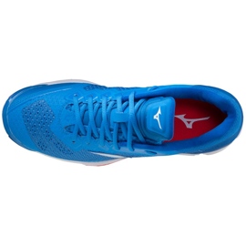 Pantofi de sală Mizuno Wave Stealth 5 M X1GA180024 albastru albastru 3