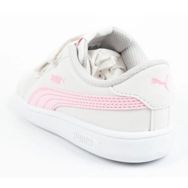 Pantofi Puma Smash V2 Buck 365184 27 alb 6