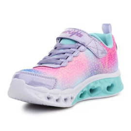 Pantofi Skechers S Lights Flutter Heart Lights 302315-LVMT roz 3