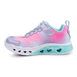 Pantofi Skechers S Lights Flutter Heart Lights 302315-LVMT roz 4