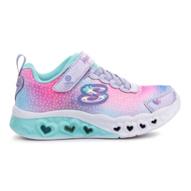 Pantofi Skechers S Lights Flutter Heart Lights 302315-LVMT roz 6