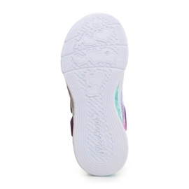 Pantofi Skechers S Lights Flutter Heart Lights 302315-LVMT roz 7
