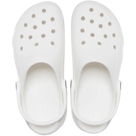 Slapi Crocs Classic Platform Clog 206750-100 alb 5