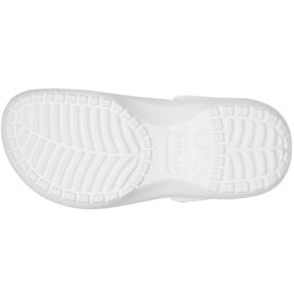 Slapi Crocs Classic Platform Clog 206750-100 alb 7