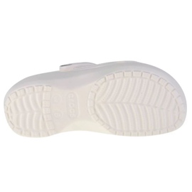 Slapi Crocs Classic Platform Clog 206750-100 alb 11
