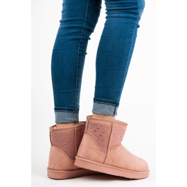 Cizme de zăpadă roz 1