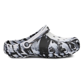 Slapi Crocs Classic Marbled Clog 206867-103 negru 6