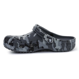Șlapi Crocs Classic Printed Camo Clog 206454-0IE negru 4