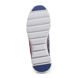 Pantofi Skechers Glide Step Head Start 104325-SLT albastru 7