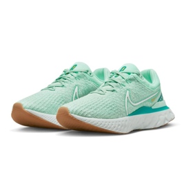 Pantofi Nike React Infinity Run Flyknit 3 DD3024-301 verde 3