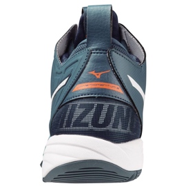 Pantofi de volei Mizuno Wave Momentum 2 Mid V1GA211721 albastru albastru 3
