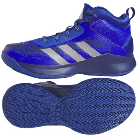Pantofi de baschet adidas Cross Em Up 5 K Wide W HQ8495 albastru albastru 7