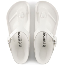 Șlapi Birkenstock Gizeh Eva 0128221 alb 12