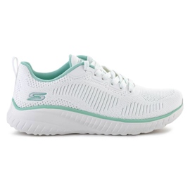 Pantofi Skechers Bobs Squad Chaos Parallel Lines W 117212-OFWT alb 10
