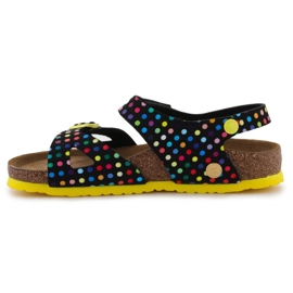 Sandale Birkenstock Colorado Rivet Logo Digital Dots Black Jr 1023611 multicolor 8